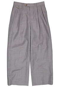 Auralee Tropical Pleated Pants