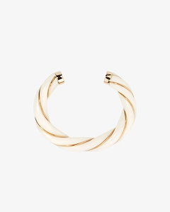 Aurelie Bidermann Diana Twisted Open Back Bangle