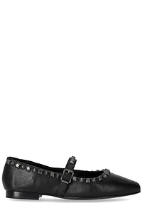Ash Embellished Ballerina Shoes