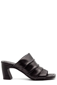 Ash Eva Ruched Heeled Sandals