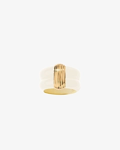 Aurelie Bidermann Katt Curved Edge Ring