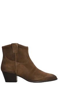 Ash Fame Pointed Toe Ankle Boots