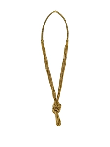 Aurelie Bidermann Miki Bow Long Necklace
