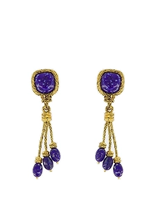 Aurelie Bidermann Miki Fringed Earrings