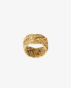 Aurelie Bidermann Miki Logo Engraved Ring