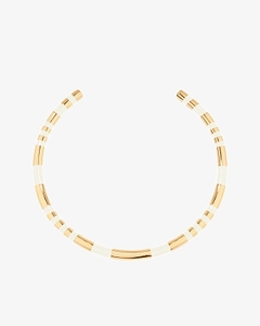 Aurelie Bidermann Positano Enamel Collar Necklace