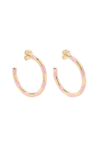 Aurelie Bidermann Positano Hoop Earrings