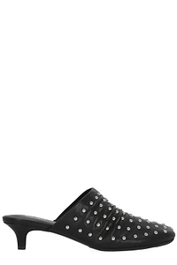 Ash Heeled Embellished Pumps