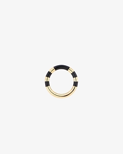 Aurelie Bidermann Positano Stripe Detailed Ring