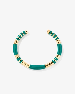 Aurelie Bidermann Positano Stripe Detailed Bangle