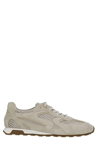 Ash Mesh Panel Low-Top Sneakers