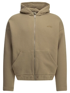 Autry Zip-Up College Logo Hoodie
