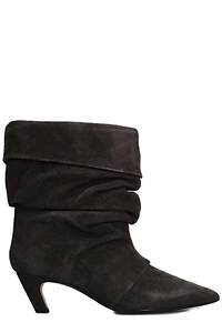 Ash Pointed-Toe Ankle Boots