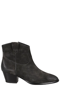 Ash Pointed-Toe Side-Zip Ankle Boots