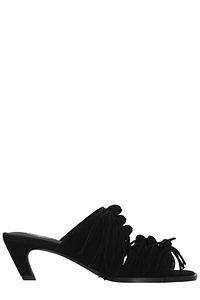 Ash Quincy Fringed Heel Mules