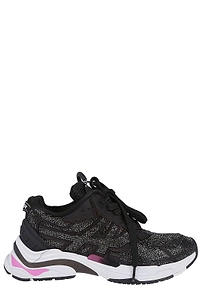 Ash Round Toe Lace-Up Sneakers