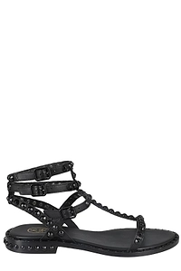 Ash Stud Embellished Open Toe Sandals