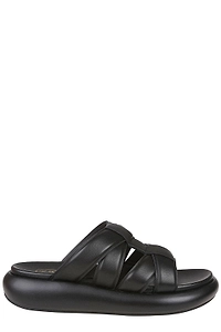 Ash Vipbis Cross-Over Strap Slides
