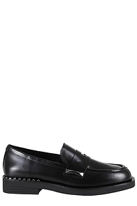 Ash Whisper Studded Round-Toe Loafers
