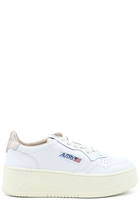 Autry Logo Patch Platform Sneakers