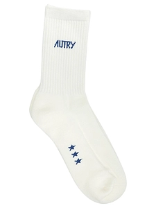 Autry Logo Ribbed Socks