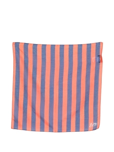 Autry Logo Printed Striped Scarf