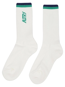 Autry Logo Ribbed Socks