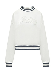 Autry Logo Trimmed Sweatshirt