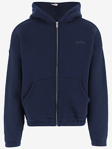 Autry Logo Zip-Up Hoodie
