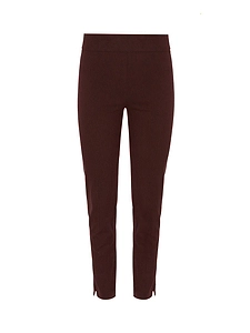 Avenue Montaigne Pars Straight-Leg Stretched Trousers