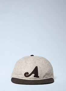 Awakeny Classic A Contrast Brim Baseball Cap