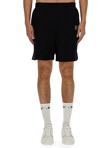 Awake Ny Logo Embellished Bermuda Shorts