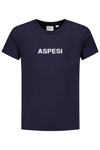 Aspesi Kids Crewneck Straight Hem T-Shirt