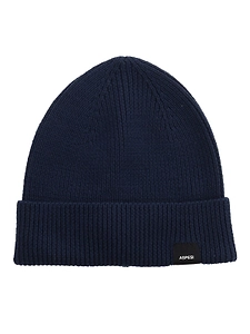 Aspesi Kids Logo Patch Knitted Beanie