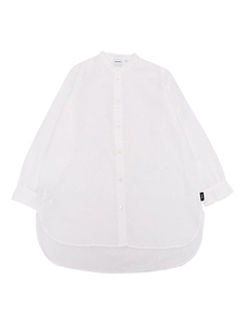 Aspesi Kids Long Sleeved Straight Hem Shirt