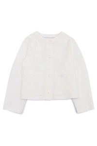 Aspesi Kids Long Sleeved Collarless Jacket