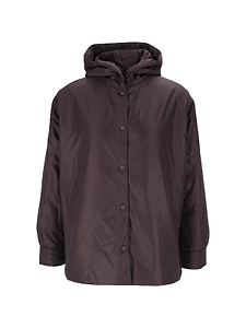 Aspesi Long Sleeved Press-Stud Hooded Jacket