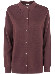 Aspesi Polo Collar Buttoned Cardigan