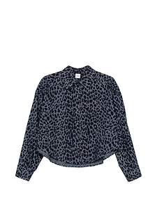 Aspesi Printed Japanese Chambray Shirt