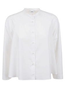 Aspesi Relaxed Stand-Collar Shirt