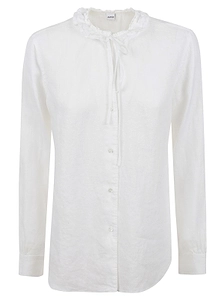 Aspesi Ruffled Collar Shirt