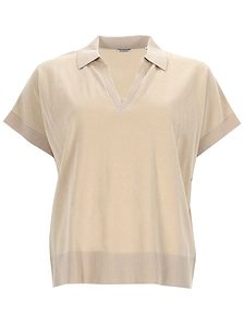 Aspesi Short Sleeve Knitted Top