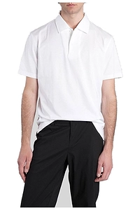 Aspesi Short-Sleeved Jersey Polo Shirt
