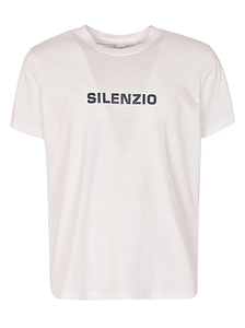 Aspesi Slogan Printed Crewneck T-Shirt