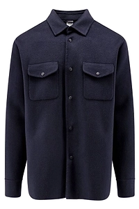 Aspesi Snap-Button Overshirt Jacket