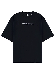 Aspesi Slogan Oversized T-Shirt