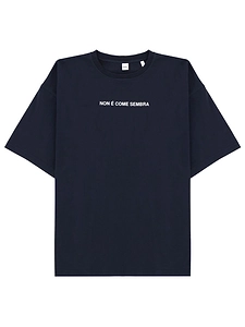 Aspesi Slogan Oversized T-Shirt