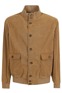 Aspesi High Neck Button-Up Jacket