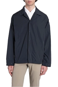 Aspesi Taffeta Waterproof Buttoned Shirt Jacket