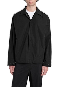 Aspesi Taffeta Waterproof Buttoned Shirt Jacket